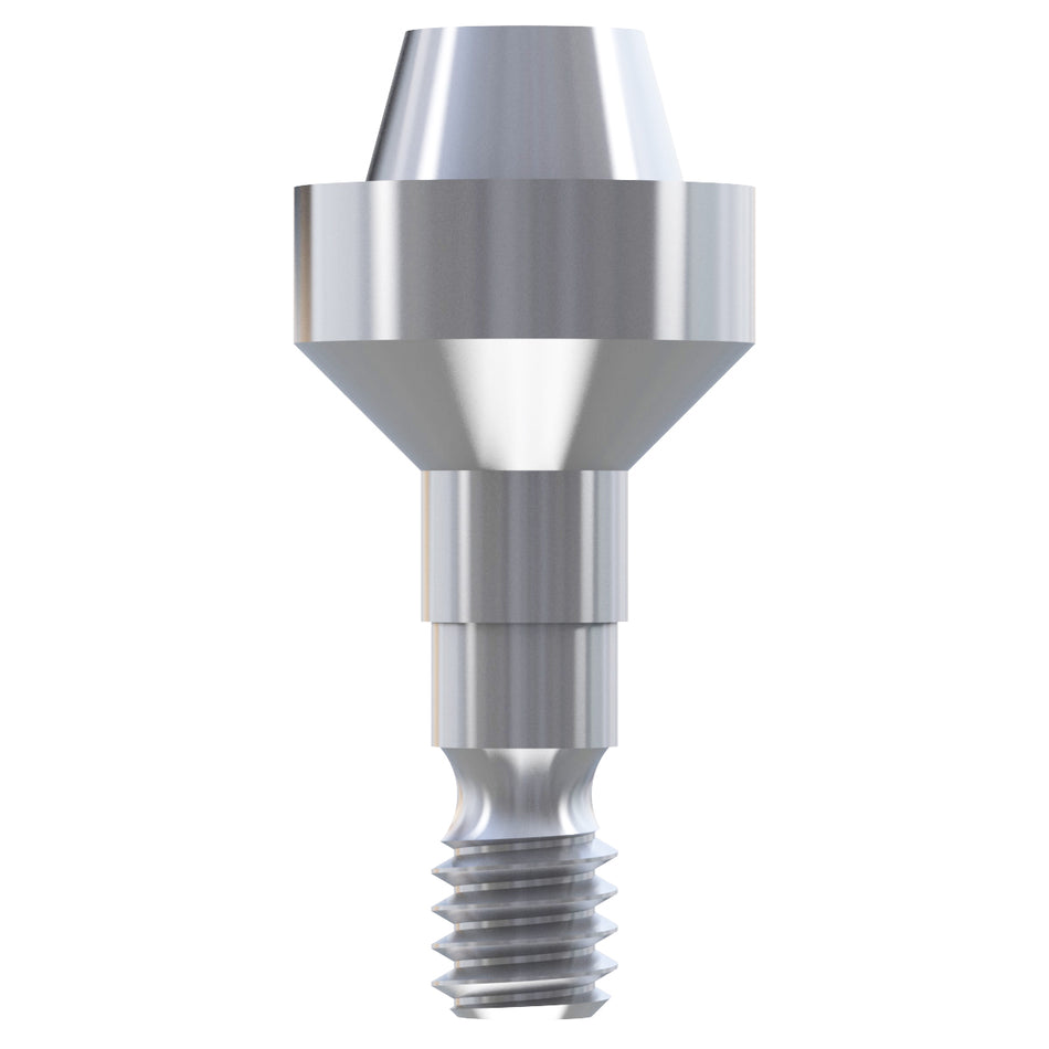 N Screw Retained Abut., Straight - Ø 4.5mm, H 2mm