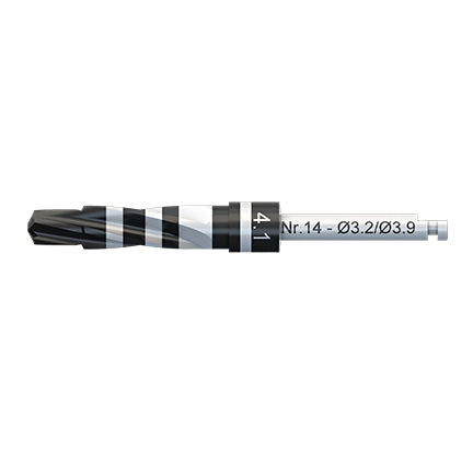 4.1 Dense Bone Drill - Long, Ø 3.2 - Ø 3.9 mm