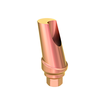 TV Contour Abutment, Angled, TRI®-Frict., 17°, 1mm