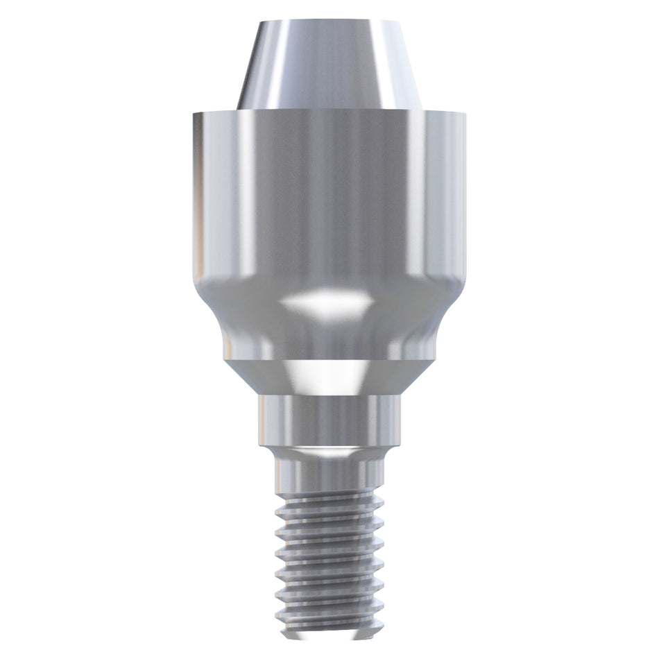 TV Screw Retained Abut., Straight - Ø 4.5mm, H 4mm