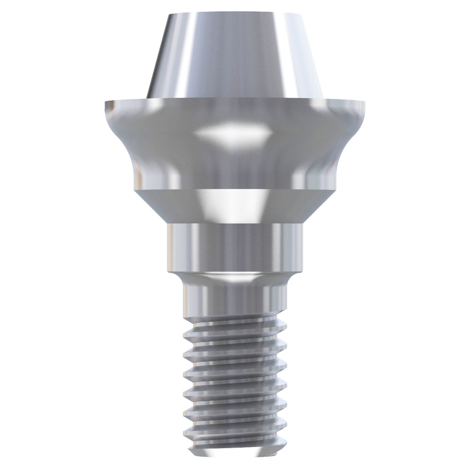 TV Screw Retained Abut., Straight - Ø 4.5mm, H 1mm